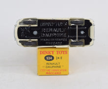 French Dinky 24e/524 Renault Dauphine Virtually Mint/Nice box (With windows)