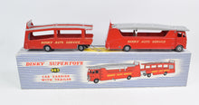 Dinky toys 983 Car Carrier with Trailer Very Near Mint/Boxed