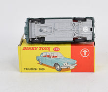 Dinky toys 135 Triumph 2000 Promotional Virtually Mint/Nice box (Conifer green & cactus)