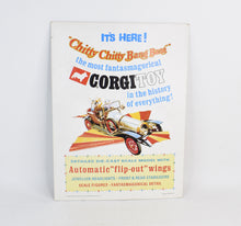 Corgi toys 266 Chitty Chitty Bang Bang point of sale stand