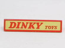 Triangular Dinky Counter or Shop window display sign