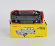 French Dinky 519 Simca 1000 Virtually Mint/Nice box (MR)