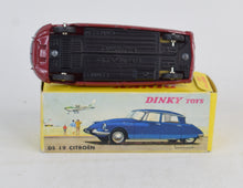 French Dinky 530 DS 19 Citroen Virtually Mint/Nice box (MR)