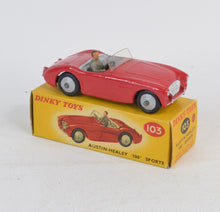 Dinky 103 Austin Healey Civilian Very Near Mint/Boxed (MR)