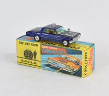 Corgi toys 497 M.F.U Virtually Mint/Nice box (shaped hubs) (Kensington)