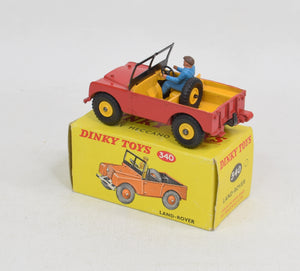 Dinky toy 340 Land-Rover Virtually Mint/Boxed