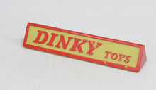 Triangular Dinky Counter or Shop window display sign