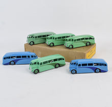 Dinky Toys 29e single deck bus trade box of 6 - Very Near Mint/Boxed (JC)