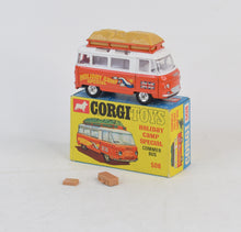 Corgi toys 508 Commer Holiday Camp Bus Virtually Mint/Boxed