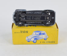Dinky Junior 105 Citroen 2cv Virtually Mint/Nice box (MR)