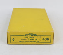 Trade box of 6 Dinky 40b Triumph 1800 Saloon Virtually Mint/Nice box (JC)
