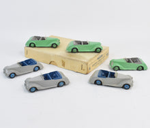 Trade box of 6 Dinky 38e Armstrong Siddeley Coupe Virtually Mint/Boxed (JC)