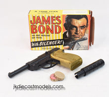 Lone star James Bond Cap gun with silencer (Sean Connery Image)