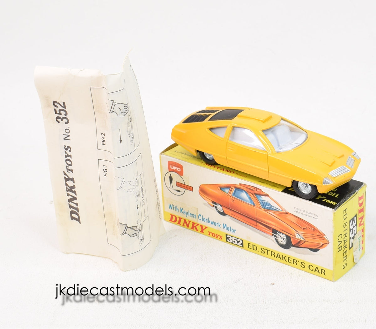 Dinky toys 352 Ed Straker’s Virtually Mint/Boxed 'Llanellen' Collection