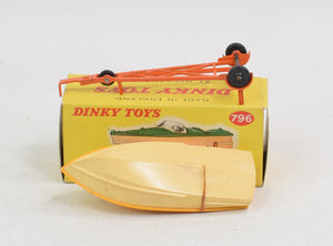 Dinky toy 796 Healey Sports Boat Mint/Lovely box (1)