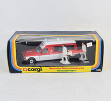 Corgi toys 406 Mercedes 'FALCK' Ambulance (Old store stock)