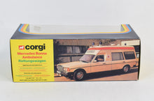Corgi toys 406 Mercedes 'FALCK' Ambulance (Old store stock)