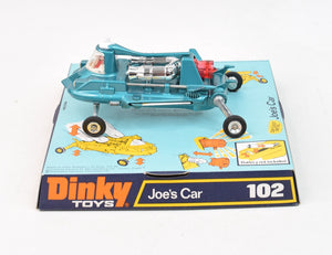 Dinky toy 102 Joe's Car Virtually Mint/Lovely box 'Llanellen' Collection