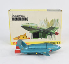 Dinky toy 101 Thunderbird 2 + 4 Virtually Mint/Lovely box