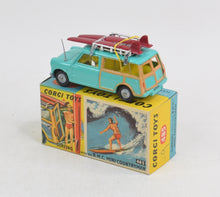 Corgi Toys 485 Surfing with B.M.C (Cast hubs) Virtually Mint/Boxed 'Kensington Collection'