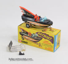 Corgi toys 107 Batboat Virtually Mint/Nice box 'Kensington Collection'