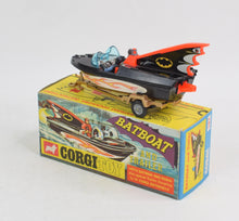 Corgi toys 107 Batboat Virtually Mint/Nice box 'Kensington Collection'