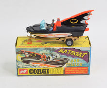 Corgi toys 107 Batboat Virtually Mint/Nice box 'Kensington Collection'