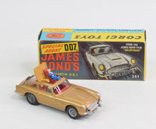 Corgi Toys 261 James Bond DB5 Very Near Mint/Boxed (Toffee Gold) 'Kensington Collection'