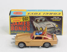 Corgi Toys 261 James Bond DB5 Very Near Mint/Boxed (Toffee Gold) 'Kensington Collection'