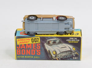 Corgi Toys 261 James Bond DB5 Very Near Mint/Boxed (Toffee Gold) 'Kensington Collection'