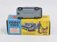 Corgi toys 448 B.M.C Mini Police Van with Tracker (Cast hubs) Virtually Mint/Nice box 'Kensington Collection'