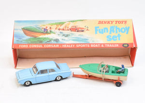 Dinky toys 125 Fun A'hoy Gift set Very Near Mint/Boxed