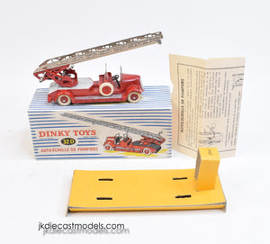 French Dinky toys 32d Auto-Echelle Fire Engine Virtually Mint/Boxed 'Carlton' Collection Part 2