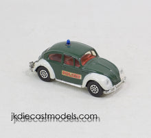 Corgi toys 373 VW 1200 Police car Very Near Mint (Rare baseplate) 'Weslake Collection'