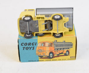 Corgi toys 460 E.R.F Cement Tipper Virtually Mint/Boxed 'Blue & Yellow' Collection