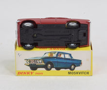French Dinky Toys 1410 Moskvitch Virtually Mint/Boxed