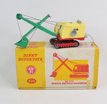 Dinky toys 975 Ruston Bucyrus Virtually Mint/Lovely box