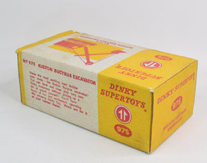 Dinky toys 975 Ruston Bucyrus Virtually Mint/Lovely box