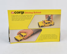 Corgi toys 278  Driving School Triumph Acclaim Virtually Mint/Nice box (Dark yellow)