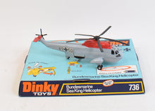 Dinky toys 736 Bundesmarine Sea King Helicopter Mint/Lovely box 'Llanellen' Collection