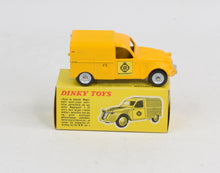 Dinky Toys 562H'Wegenwacht' 2 CV Citroen Very Near Mint/Boxed (Adhesive label) 'Stockbridge Collection'
