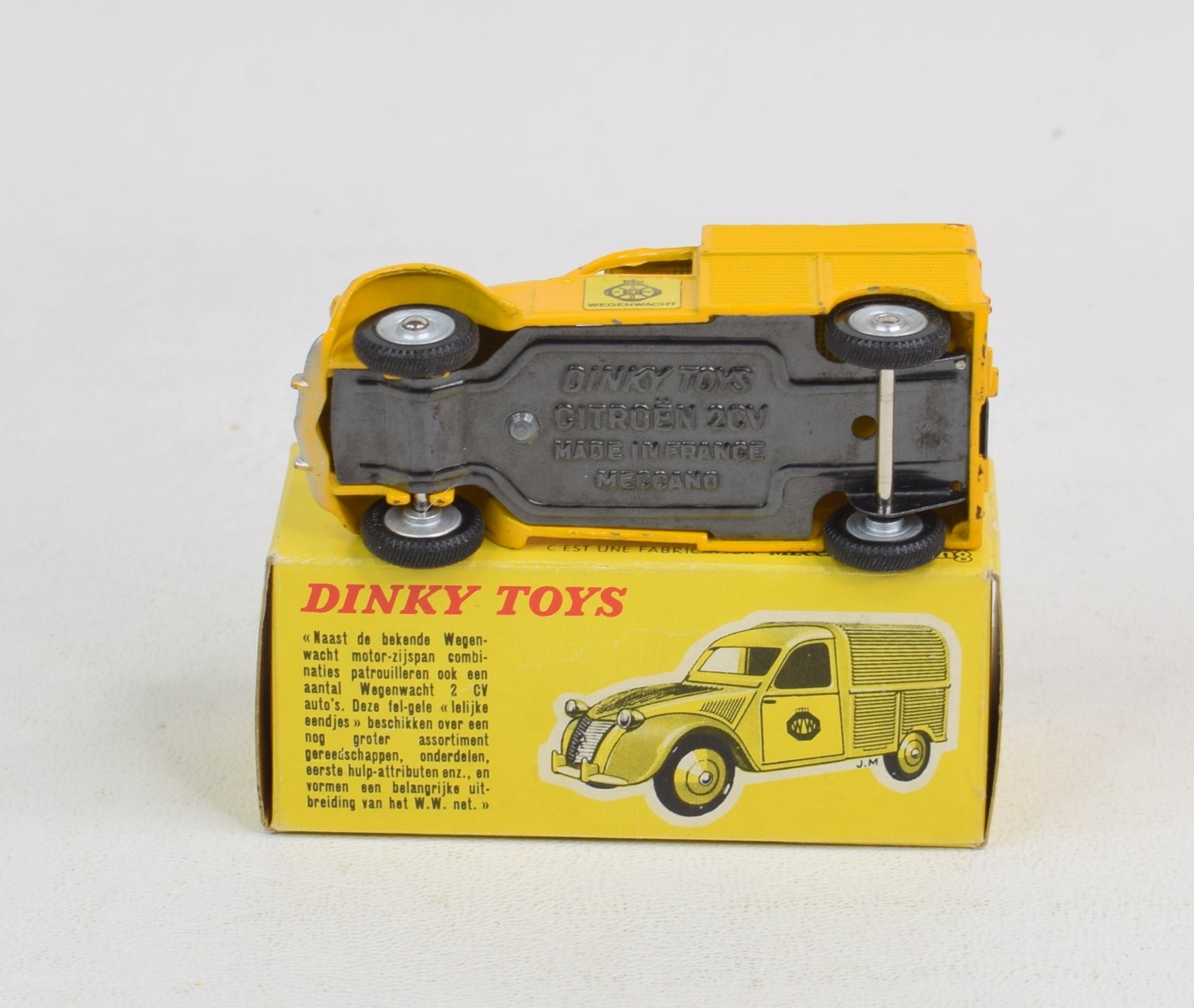 Dinky Toys Atlas 562 H - Wegenwacht 2 CV Citroën Miniature Collection, état Neuf