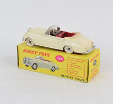 Dinky Toys 194 'South African' Bentley Coupe Very Near Mint/Nice box