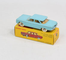 French Dinky Toys 552 Chevrolet Corvair Virtually Mint/Nice box (Caramel interior)
