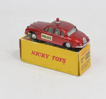 Nicky Toys 050 Jaguar 3.4 Police car Very Near Mint/Boxed 'Stockbridge Collection'