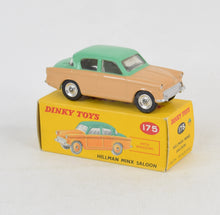 Dinky toy 175 Hillman Minx Saloon Virtually Mint/Nice box (Spun hubs) (Carlton)