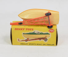 Dinky toy 796 Healey Sports Boat Mint/Nice box (2)