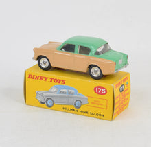 Dinky toy 175 Hillman Minx Saloon Virtually Mint/Nice box (Spun hubs) (Carlton)