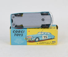 Corgi Toys 323 Citroen DS 19 Monte Carlo Virtually Mint/Boxed (Carlton)