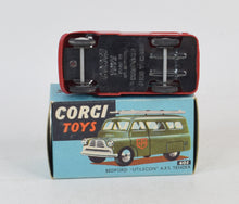 Corgi toys 405 Bedford Fire Tender Virtually Mint/Nice box (Non mech version) (Carlton)